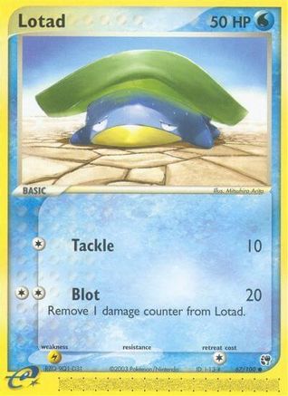 Lotad 067/100/100 - Common