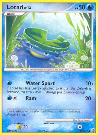 Lotad 092/132/132 - Common