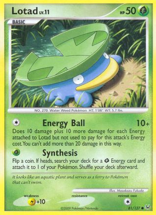 Lotad 081/127/127 - Common