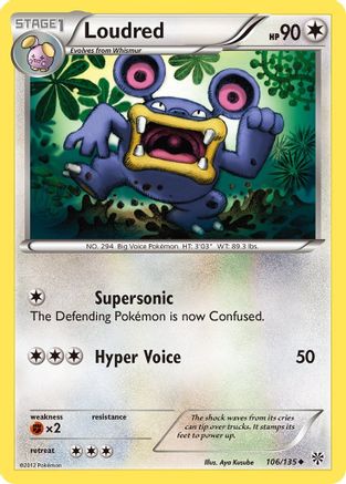 Loudred 106/135 - Uncommon