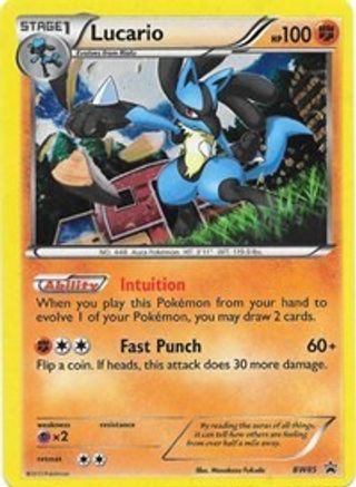 Lucario BW85/101 - Holo Rare - Holofoil
