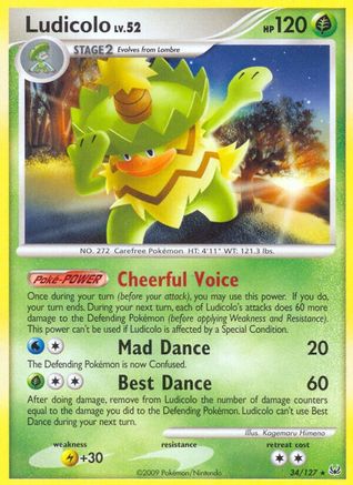 Ludicolo 034/127/127 - Rare