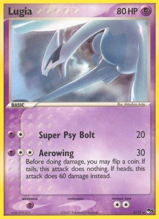 Lugia 002/17 - Rare