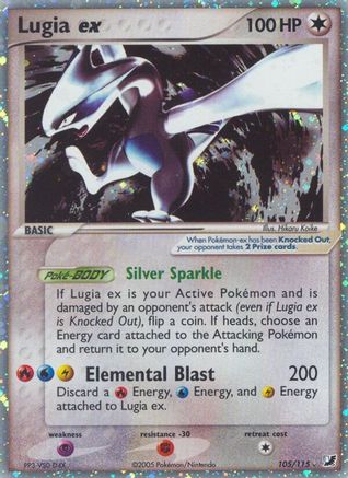 Lugia ex 105/115 - Ultra Rare - Holofoil