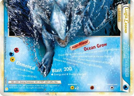 Lugia Legend (Bottom) 114/123 - Ultra Rare - Holofoil