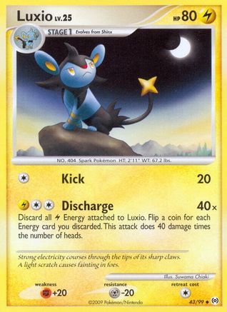 Luxio 043/99 - Uncommon
