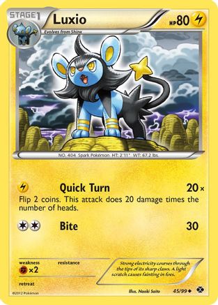 Luxio (45) 045/99 - Uncommon
