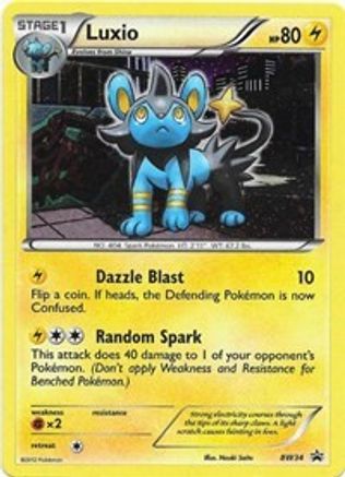 Luxio BW34/101 - Holo Rare - Holofoil