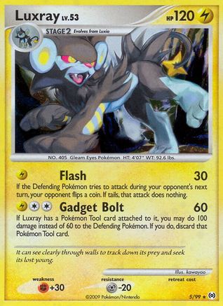 Luxray 005/99 - Holo Rare - Holofoil