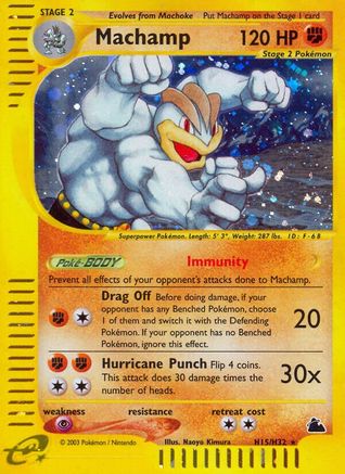 Machamp (H15) H15/144 - Holo Rare - Holofoil
