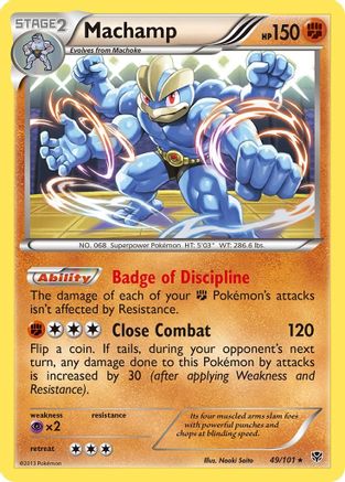 Machamp (49) 049/101/101 - Holo Rare - Holofoil