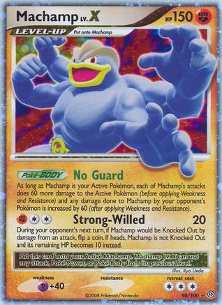 Machamp LV.X 098/100 - Ultra Rare - Holofoil