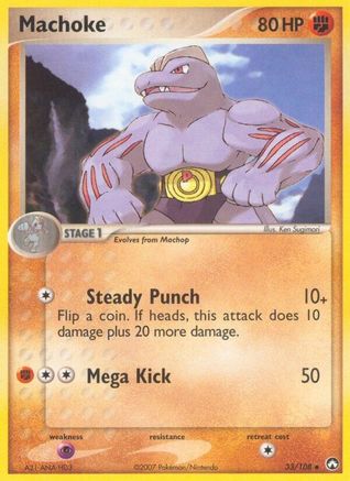 Machoke 033/108 - Uncommon