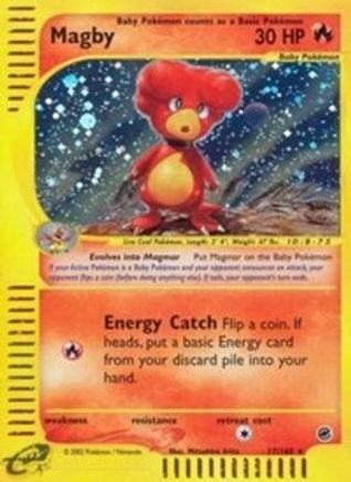 Magby (17) 017/165 - Holo Rare - Holofoil