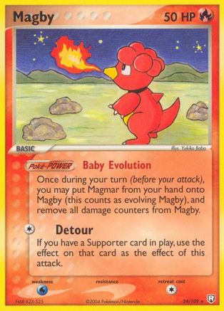 Magby 024/109 - Rare