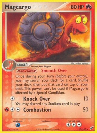 Magcargo 020/107/107 - Rare - Reverse Holofoil