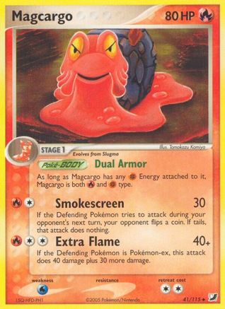 Magcargo 041/115 - Uncommon - Reverse Holofoil
