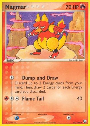 Magmar 044/109 - Uncommon - Reverse Holofoil