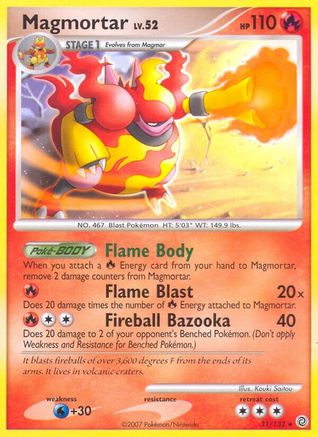 Magmortar 031/132 - Rare