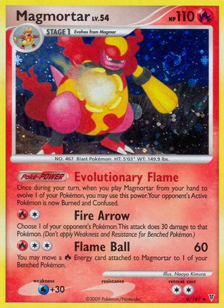 Magmortar 006/147 - Holo Rare - Holofoil