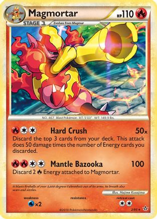 Magmortar 002/95/95 - Holo Rare - Holofoil