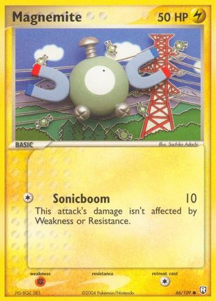 Magnemite 066/109/109 - Common - Reverse Holofoil
