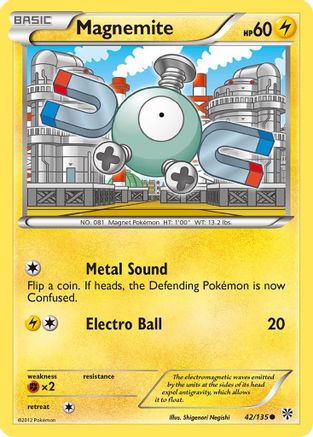 Magnemite (42) 042/135 - Common