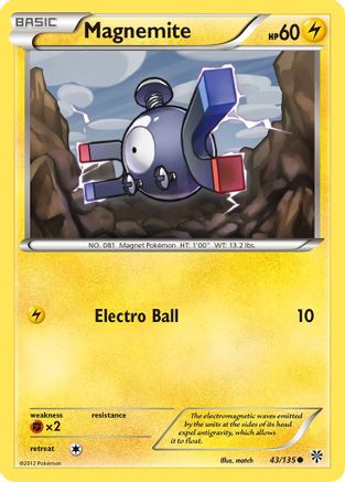 Magnemite (43) 043/135 - Common