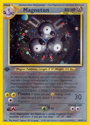 Magneton 010/64/64 - Holo Rare - Unlimited Holofoil
