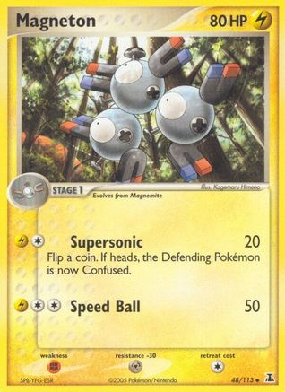 Magneton 048/113 - Uncommon - Reverse Holofoil