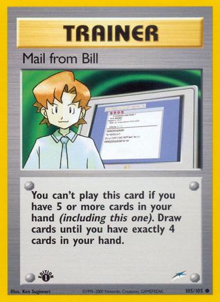 Mail from Bill 105/105/105 - Common - 1st Edition