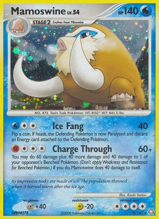 Mamoswine 009/146 - Holo Rare - Holofoil