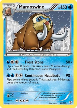 Mamoswine 028/135 - Rare