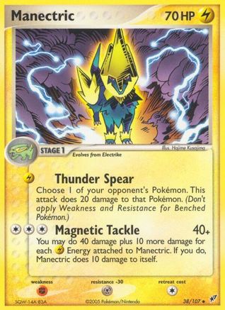Manectric 038/107/107 - Uncommon