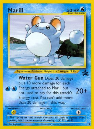 Marill 029/53/53 - Promo