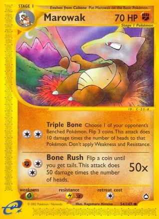 Marowak 054/147 - Uncommon