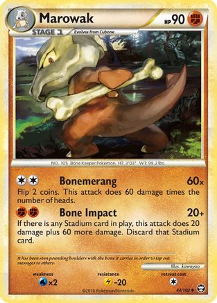 Marowak 044/102/102 - Uncommon