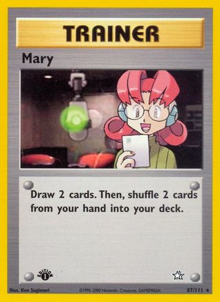 Mary 087/111/111 - Rare - 1st Edition