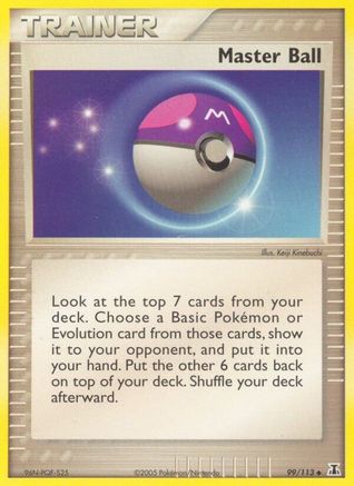 Master Ball 099/113/113 - Uncommon - Reverse Holofoil