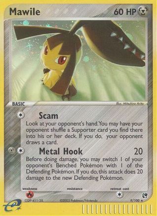 Mawile 009/100/100 - Holo Rare - Holofoil