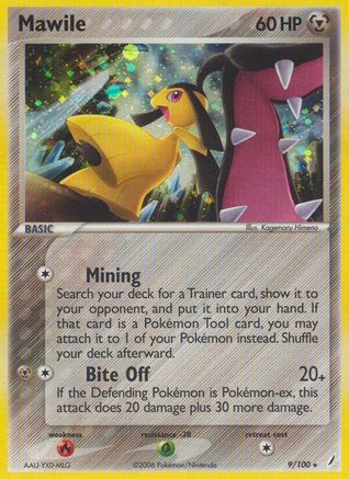 Mawile 009/100/100 - Holo Rare - Reverse Holofoil