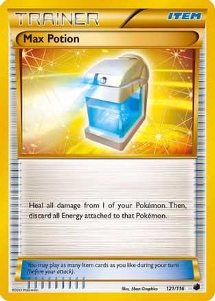 Max Potion (121 Secret Rare) 121/116 - Secret Rare - Holofoil
