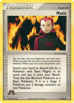 Maxie 073/95 - Uncommon - Reverse Holofoil