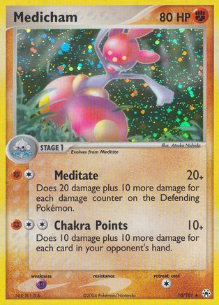 Medicham 010/101/101 - Holo Rare - Holofoil