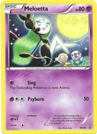 Meloetta BW68/101 - Promo