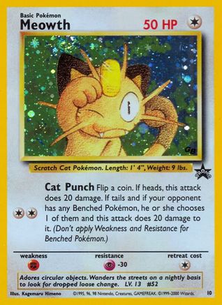 Meowth 010/53/53 - Promo - Holofoil