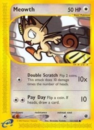 Meowth 121/165/165 - Common