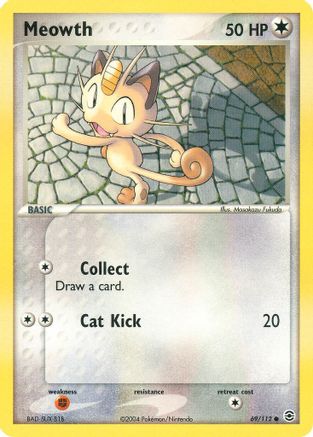 Meowth 069/112/112 - Common