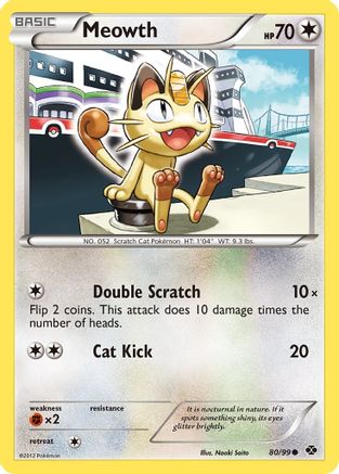 Meowth 080/99/99 - Common