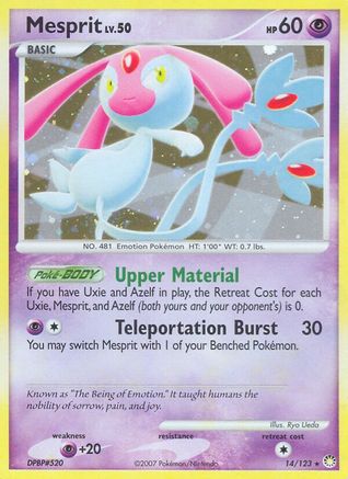 Mesprit 014/123/123 - Holo Rare - Holofoil